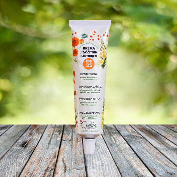 Cvetka BIO krema za sunčanje SPF 25