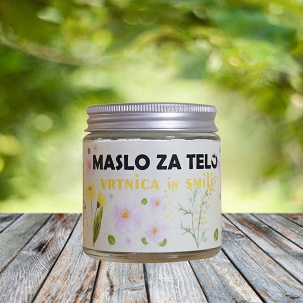 Cvetka maslac za tijelo ruža i smilje 130ml
