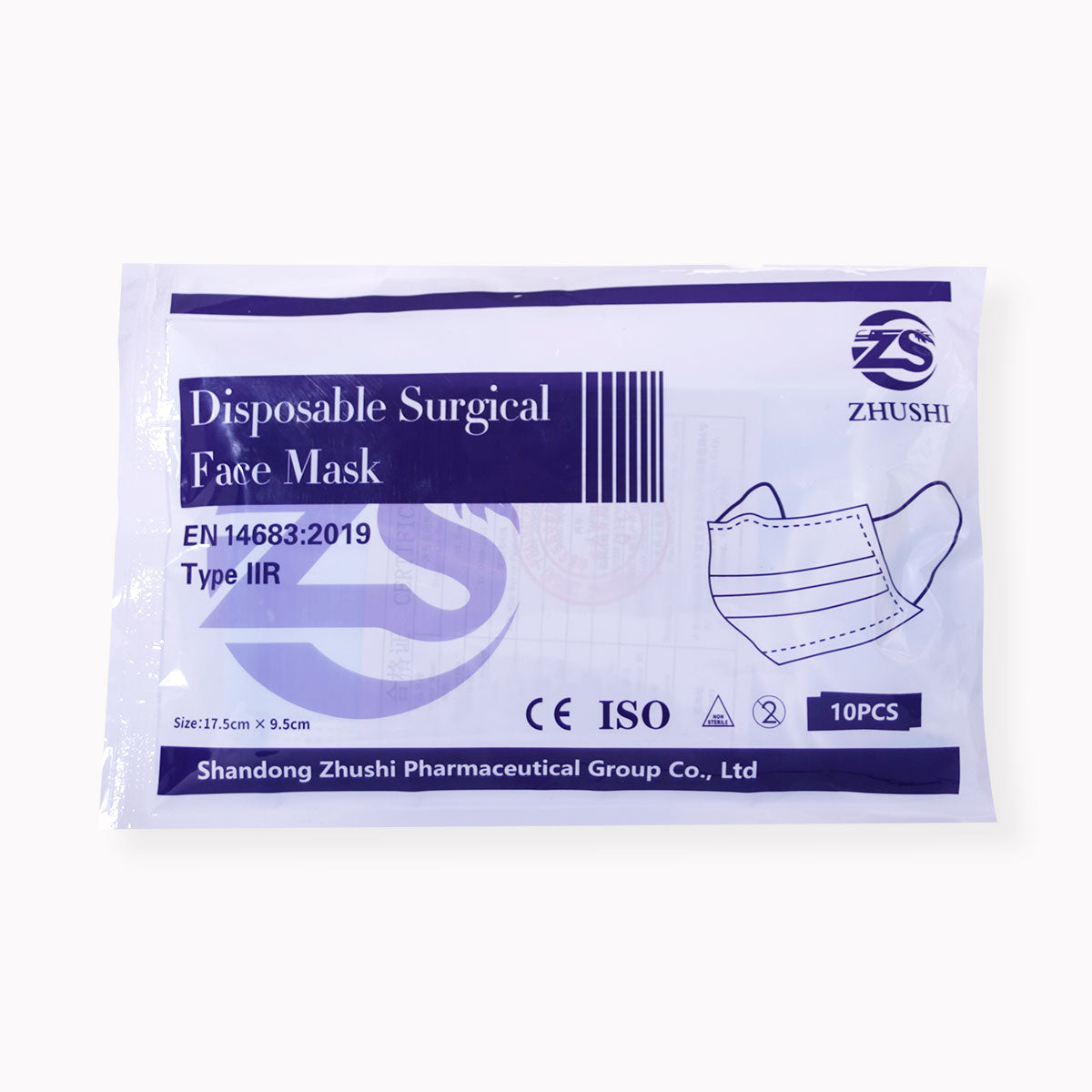 Zaštitna maska za lice 3-slojna 10 komada