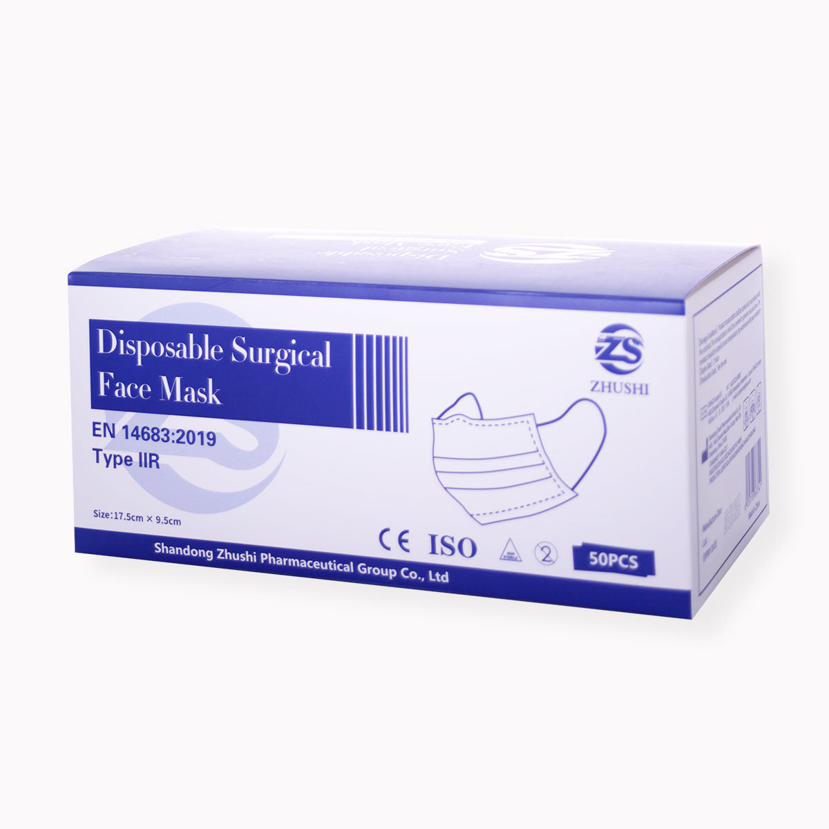 ZHUSHI zaštitna maska za lice 3 sloja 50 komada