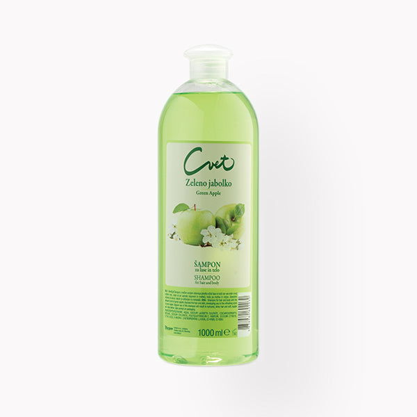 Flower šampon za kosu Zelena jabuka 1l