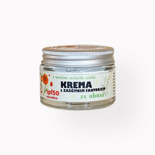 Cvetka krema SPF 50 za lice 50 ml