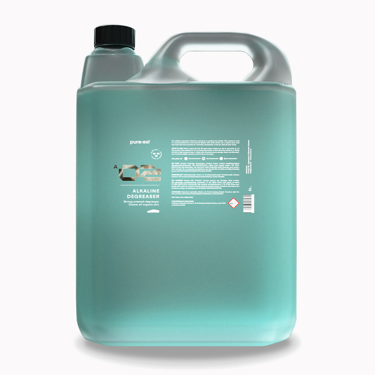 PURE:EST alkalni odmašćivač za auto A2